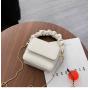 Hot Sale Leather Cross body handbags brands China Pure Color Women's Handbag Manufacturer Customize Pu Leather bolsas para mujer