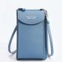 Wholesale New Large Capacity Multi-Functional Simple Shoulder Bag Women Solid Color Fashionable Single Strap phone bag for women
