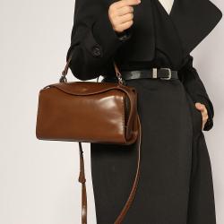 2024 Soft leather women's handbag Pillow bag Simple fashion large capacity high quality ladies bag