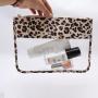 Keymay 22 Colors Stock Available Classic Clear PVC Waterproof Zipper Cosmetic Makeup Bag Custom Transparent Flat Pouch