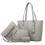 Retro New Large Capacity Fashion Diagonal Cross Four Piece Set Mother Bag