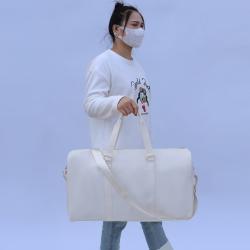 Keymay Women Waterproof Nylon Duffel Bag Foldable Travel Bag Large Capacity Eco Friendly Weekend Travel Duffle Bag