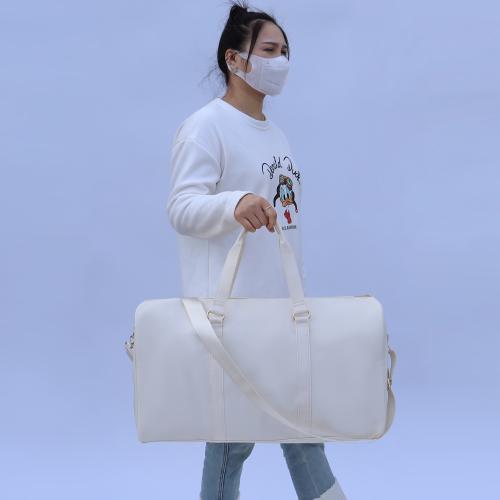 Keymay Women Waterproof Nylon Duffel Bag Foldable Travel Bag Large Capacity Eco Friendly Weekend Travel Duffle Bag