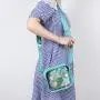 Keymay Stock 11 Colors Clear Purse Stadium Approved Transparent PVC Women's Messenger Bags Shoulder Clear Crossbody Bag