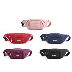 Wholesale Custom Logo Travel Hiking Fanny Packs Vegan Chest Crossbody Bum Sling Bags For Women