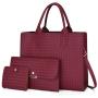 Large Capacity leather crossbody bags for women Tote Women Fashion Handbags Wholesale  Handbags 3 Piece Set Designer Handbag