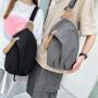 HR609 Unisex Chest Bag Girls' Nylon New Outdoor Shoulder Bag Boys' Sports Travel Soft Crossbody Irregular Splicing Man Waist Bag