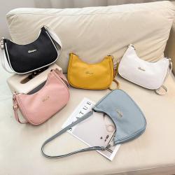 Brand new soft lychee pattern underarm bag 2024 ladies cross body bags women large capacity shoulder bag sac pour femme