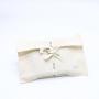Customized Natural Color Muslin Cotton Envelope Pouch Underwear Cloth Packaging Canvas Garment Envelope Dust Bag