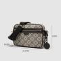 Wholesale High Quality Custom Printing Canvas Ladies Camera Crossbody Bag Designer Luxury Custom Pattern Womens Shoulder Bags