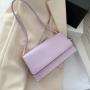 Hot selling fashion single shoulder underarm casual versatile solid color small square bag