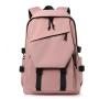 ZWY008 New Junior High School Student Fashion Shoulder Bag Outdoor Lightweight Solid Color Backpack Multi-pocket Laptop Bag