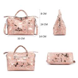 REALER Large Capacity Genuine Real leather Ladies Hand Bags Fashion Snake Pattern Shoulder Purses Brand Women Handbags 2023