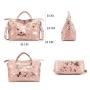 REALER Large Capacity Genuine Real leather Ladies Hand Bags Fashion Snake Pattern Shoulder Purses Brand Women Handbags 2023