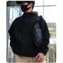 ZWY190 New Fashion Hard Shell Men Chest Bag Waterproof Popular Lightweight Waist Pack Casual Sports Travel Organizer Waist Bag