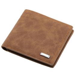 Hot selling Men's wallet multifunctional leather wallet money clip fashion short wallet men wholesale leather purse