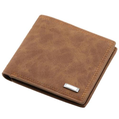 Hot selling Men's wallet multifunctional leather wallet money clip fashion short wallet men wholesale leather purse