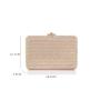 Manufacturer Custom Logo Luxury Diamond Gold Womens Clutches Bridal Wedding Clutch Purse Party Bags Ladies Crystal Evening Bags