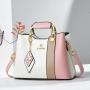 2024 Bags for women Fashionable Portable Hand Messenger Bag Middle-Aged Ladies Joker Casual Underarm Bag Temperament Mother