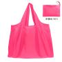 New Foldable Shopping Bag Solid Color Eco Tote Bag Portable Reusable Shopping Grocery Shopper Bag