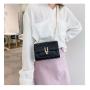Cheap Women's Chain Bgas Fashion Pu Leather Small Ladies Shoulder Bags Female Solid Color Crossbody Bags for Women