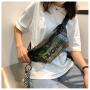 New Products Sports Casual Clear Fanny Pack Custom Print Waist Bag Waterproof PVC Transparent Fanny Pack Chest Bag