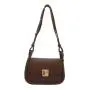 Contrasting color women's saddle bags high quality women's underarm bag 2024 summer product single shoulder crossbody bag