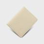Factory wholesale leather business card holder lychee pattern mens leather bifold card holder wallet