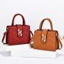 Diamond Lattice Custom Bags Tote Casual Pu Ladies Handbags Women Bag Pure Color Fashion Lady Bag Lock Bolsos CY74326