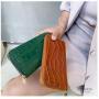 2024 Women's Elegant Purse New Fashion Woman Glossy Zipper Handbag Mini Easy Carry Ladies Handbags