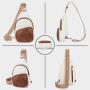 ZWY161 Wholesale Women Travel Shopping Small Chest Bag PU Waterproof Lightweight Organizer Shoulder Bag Vintage Crossbody Bag