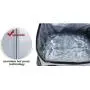 Wholesale OEM ODM Travel Office Work Food Insulated Lunch Bag Reusable Portable Soft Tarpaulin PEVA Shoulder Cooler Bag