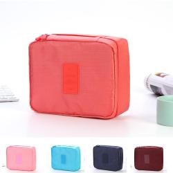 Custom  Logo oxford  Travel large capacity toiletry bag convenient multifunctional makeup storage bag