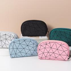 Gelory China Factory Wholesale Diamond Makeup bag Simple Small Portable Clutch Cute Cosmetic Bag
