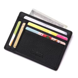 ZHF052 Pu Lychee Pattern Zipper Card Bag Women's Multi-function Card Cover Men's Large Banknote Change Wallet Wholesale
