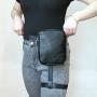 ZR764 Hot Selling Waist Leg Bag Unisex Ride Shoulder Sports Travel Waterproof Crossbody Bag Solid Color PU Outdoors Chest Bag