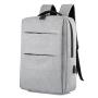 Custom Logo Grey Black Blue Students School Backpack Boys Laptop Bags Large Capacity Backpack