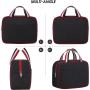 Portable Thermal Insulation Square Lunch Box Student Picnic Portable Fashion Ice Pack Cooler Lunch Bag Waterproof