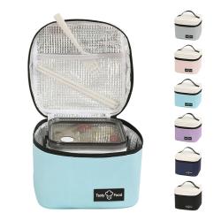 Fashion Bento Bag Office Work Food Insulation Thermal Cooler Lunch Bags Custom Outdoor Large Capacity Waterproof Picnic Bag