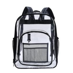 Fashionable Waterproof PVC Transparent School Backpack Custom Clear Backpack
