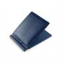 Superb quality saffiano genuine leather mens wallet rfid slim short wallet with money clip inside