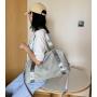 ZF102 New Fashion Leisure Sports Fitness Bag Female Oxford Cloth Shoulder Handbag Simple Waterproof Wearable Travel Bag Male