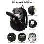 LOVEVOOK OEM ODM Custom Logo 15.6 17 Inch Women Travel Laptop Backpack with USB Anti-Theft Waterproof School Teacher Nurse Bags