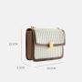 Wholesale OEM DOM Custom Fashionable Women Handbags Beautiful Weave Pu Messenger Bag Luxury Women Crossbody Bags