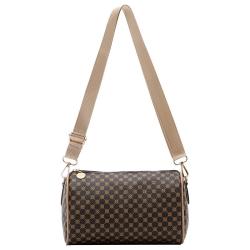 2024 New Printed Women's Shoulder Bags Portable Fashionable Cylindrical Bags Factory Wholesale Niche Trend