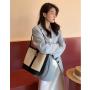 Wholesale Luxury Branded Women'S Purses Shoulder Bag Women Genuine Cowhide Leather Tote Handbags Crossbody Bucket Bags