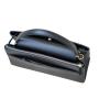 Korea Style Casual Ladies Handbags Custom Classic Black Pu Leather Hand Bag For Luxury Women