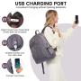 15.6 Inch Work Computer Business Backpack Water Resistant Travel Backpack Men Large Capacity Travel Laptop Backpack for Women