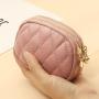 OEM/ODM De Marca Mujer Summer Fashion Girls Kids Mini Leather Coin Wallet Purses With Zipper Closure Keychain Ladies