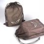 Custom Logo Printed Nylon Mesh Cosmetic Soap Drawstring Bag Mesh Gift Fruits Dust Pouch